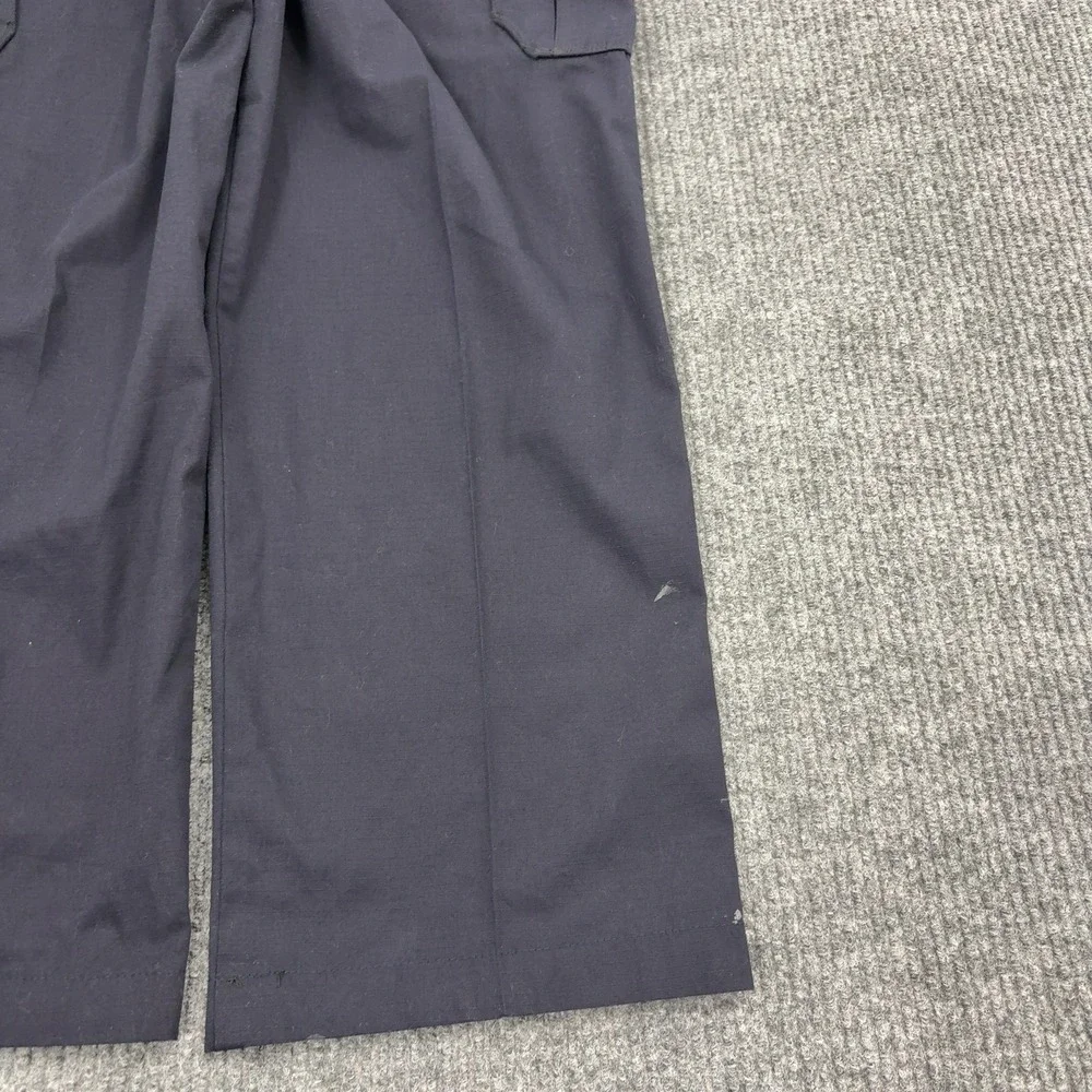 Flying Cross Cargo Pants Mens 29x28.5 Navy Blue Ripstop Tactical Uniform Utility